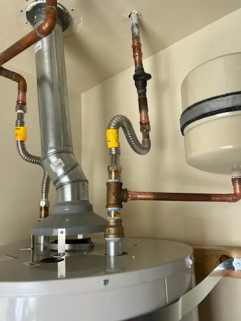 Water heater installation and plumbing repair in Water View